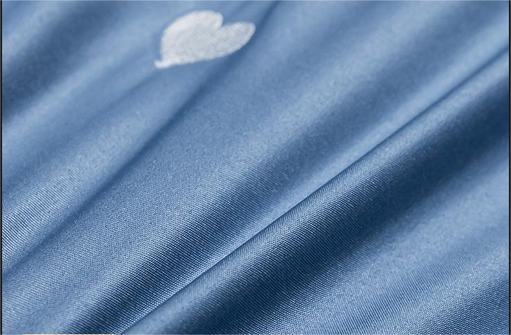 Hospital Customized Size Embroidered Tencel Four-Piece Set for Cooling Summer Nights