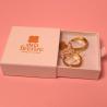 Buy cheap Jewelry Shipping Cardboard Packaging Boxes For Luxury Engagement Bracelet Necklace Small Size from wholesalers