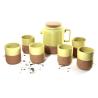 Buy cheap 7pcs Dia80mm Natural Cork Coasters Base Ceramic Teapot Mug Toxicless from wholesalers