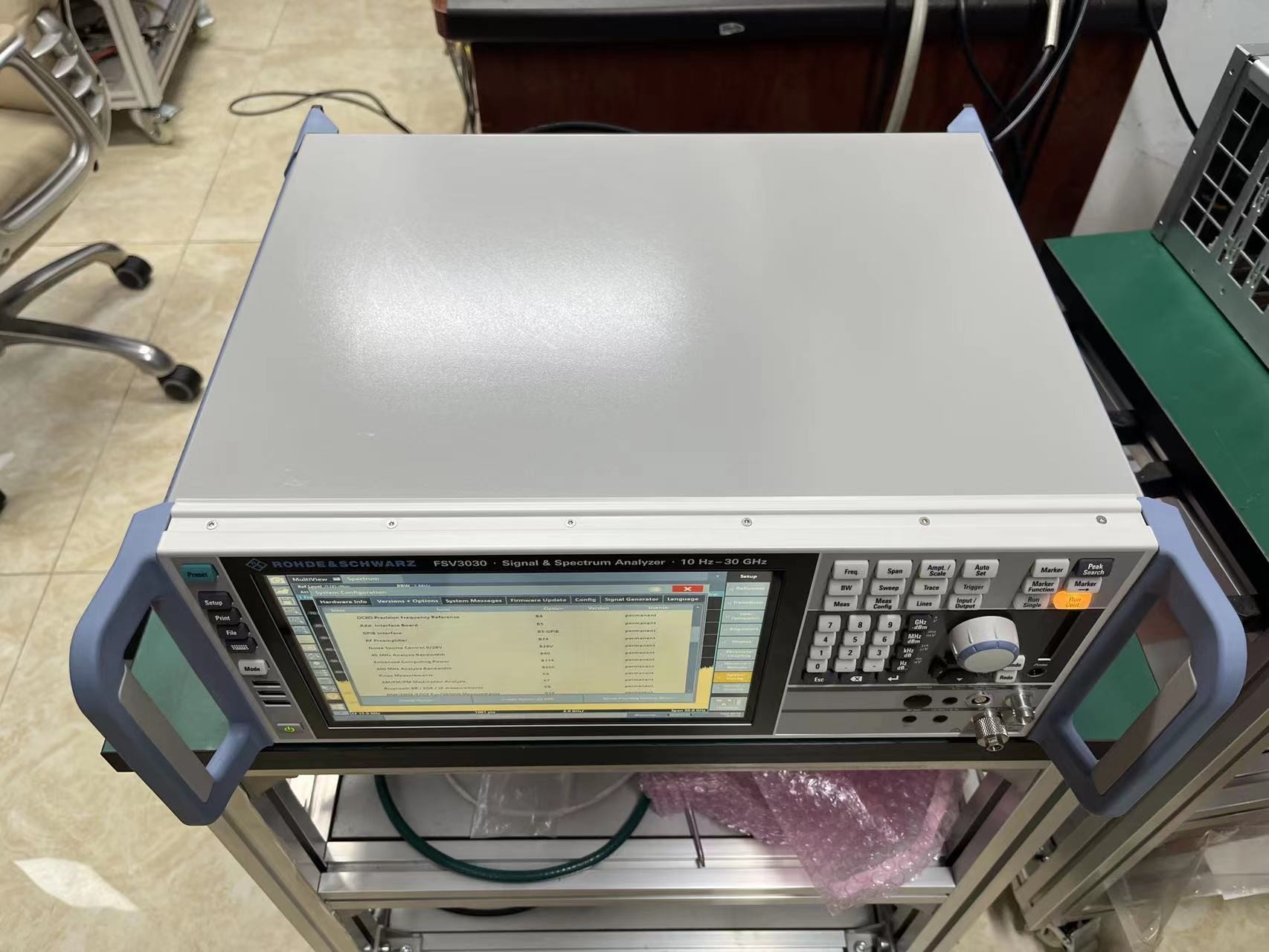 Rohde And Schwarz FSV3030 Signal And Spectrum Analyzer 10 Hz To 30 GHz FCC