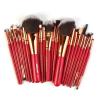 Buy cheap 22 Pieces Wood Handle High Quality Makeup Brushes Fan Brush best make up brush from wholesalers