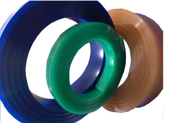 Buy cheap 9MM Thickness Screen Printing Squeegee Blades Red / Green / Blue / White Color from wholesalers