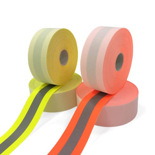 High Visibility Reflective Strips For Clothing Firefighter Suits Fr Grade Yellow