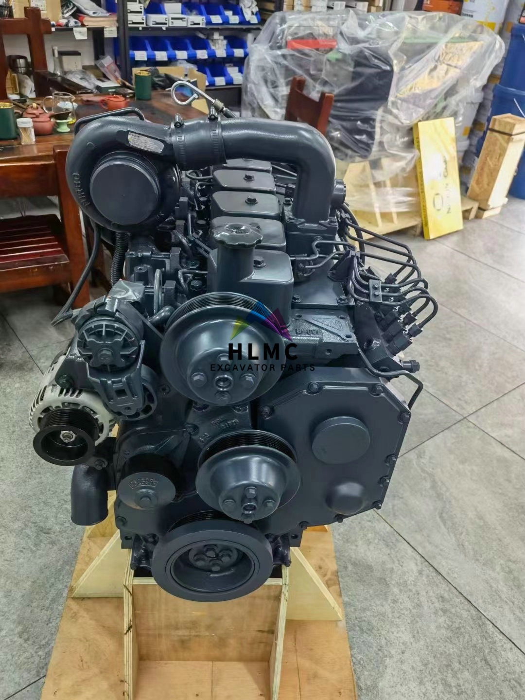 6D102 6D102-2 Excavator Engine Parts SAA6D102E-2 Complete Engine Diesel PC220-7 PC200-7 PC270-7