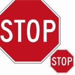 OEM Metal Aluminum Slow Kids Reflective Road Street Signage Safety Traffic Sign