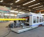 PLC Control Corrugated Drain Pipe Extrusion Machine For Plastic Water Drainage