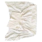 Cut reused Rags Textile Cloth Fabric 100%Cotton White Tshirt Rags Standard White
