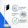 Buy cheap Movable Floor Mounted Touch Screen Stand By Me Tablet For Live Streaming Tv Games And Fitness from wholesalers