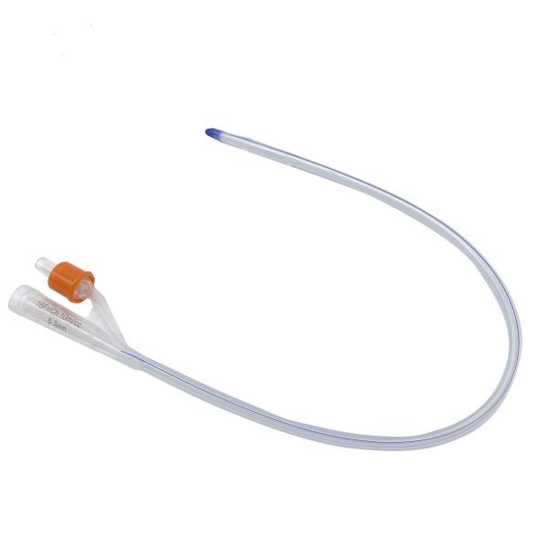 Buy cheap Homecare Silicone Urinary Catheter , 2 Way 30cc Balloon Foley Catheters from wholesalers