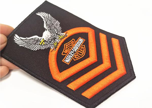 Buy cheap Twill Material 3D Embroidery Patches For Motorcycle Club Souvenir from wholesalers