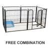 Buy cheap 120cm 6 Tablets Dog Playpen Barrier SGS Dog Cage Fence Indoor from wholesalers
