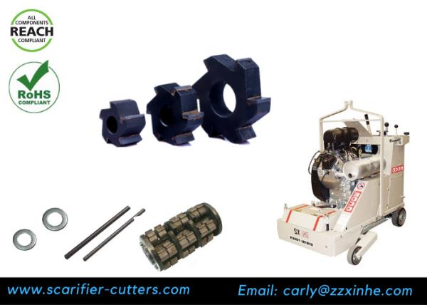 Buy cheap Contec CT250 Milling Cutter Drum Surface Scarifier EFS 260 Milling Drum Star Flails from wholesalers
