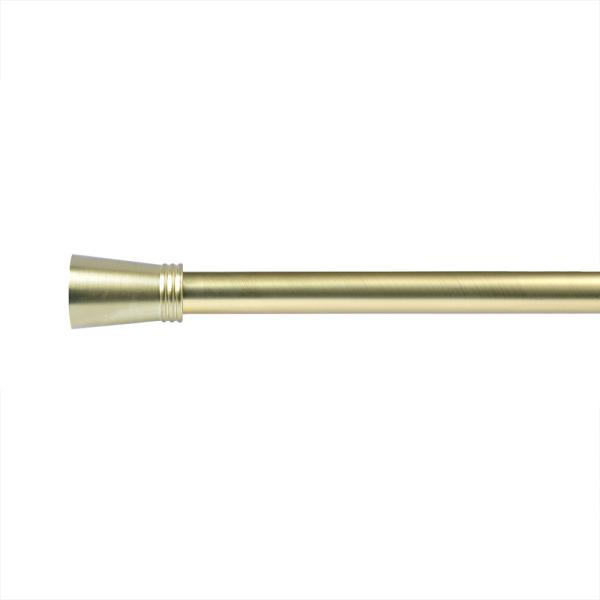 Buy cheap 0.6mm Thickness Iron Curtain Rod Modern Finial Style OEM Length from wholesalers
