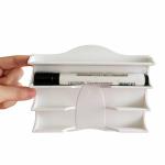 Office School Whiteboard Pen Holders PVC Whiteboard Marker Holder Magnetic