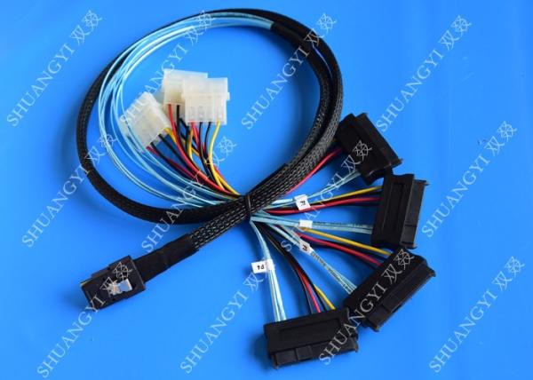 Buy cheap 1M Serial Attached SCSI Cable Mini SAS 36-Pin Male To SAS 29-Pin Female Cable from wholesalers