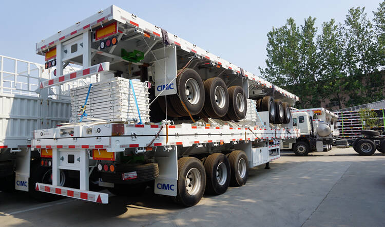 60 Tonne 40ft Fences Cargo Semi Trailers for Sale Near Me-CIMC