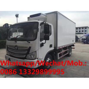 Buy cheap New FOTON AUMARK S 4T-5T refrigerated truck for sale,FOTON 5m length reefer van product