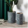 Buy cheap sale modern balcony decorative plant pot creative ceramic cylinder flower pots for indoor from wholesalers
