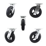 8 Inch Big Wheel Swivel Plate Hollow Core Heavy Duty Casters