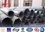 ISO9001 Alloy Electrical Steel Tubular Tower Pole Galvanized Power Transmission