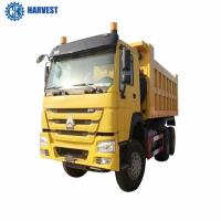 Buy cheap Max Speed 75km/H 20cbm Bucket SINOTRUK HOWO Manual Heavy Dump Truck product