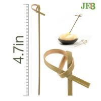 Buy cheap Party Appetizer Bamboo Knot Pickss Knotted Skewers 15cm 6inch product