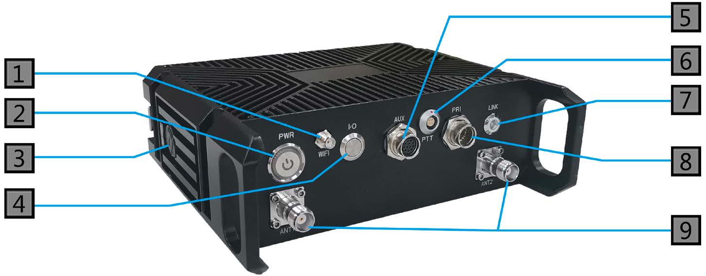 Seamless Mesh Mimo Radio Vehicular Cofdm Transmitter For Vehicle Communication
