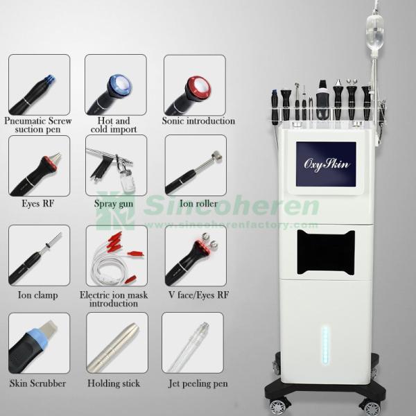 Buy cheap 1.1MHz 30L Oxygen Spray Facial Machine , Diamond Peeling Microdermabrasion Machine from wholesalers