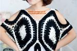 Blouse, Women, Hollow Out, Loose, Beach Crochet, Bikini, Blouses, Long Sleeve,