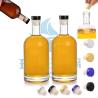 Buy cheap Hot Stamping High Flint Luxury Vodka Spirit Liquor Rum Tequila Brandy Whisky Wine Glass Bottle for Cap from wholesalers