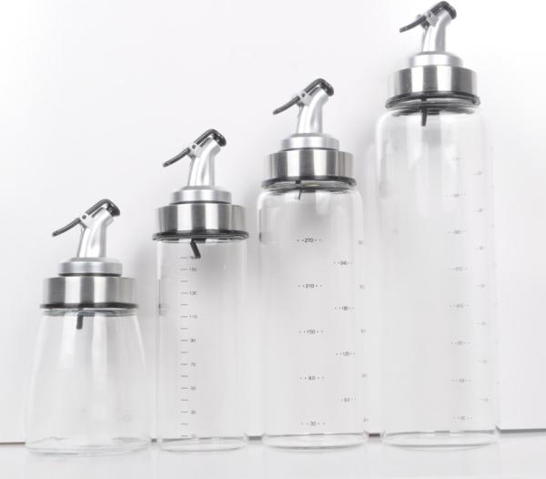 High Borosilicate Glass Kitchenware Spice Bottle Food Safety Grade PP Material