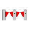 Buy cheap Soft Wing SUS304 DC Motor Optical Barrier Turnstiles from wholesalers