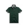 Buy cheap Slim Fit Cotton Polo Shirts Embroidered Black Lapel / Custom Polo Tee Printing from wholesalers