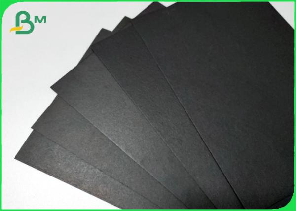 Quality Foldable FSC Approved Black Paper Board Paper Box Material Paper 300gsm 350gsm for sale
