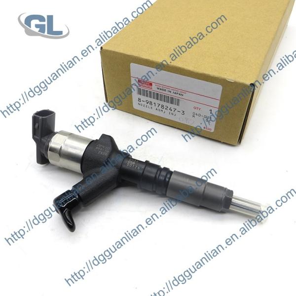 Buy cheap Genuine Common Rail Fuel Injector 295050-0930 295050-0933 8-98178247-0 8-98178247-3 For ISUZU 4JH1 from wholesalers
