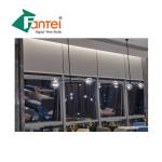 No Winding Blackout Blinds Fabric Material 560GSM Fiberglass