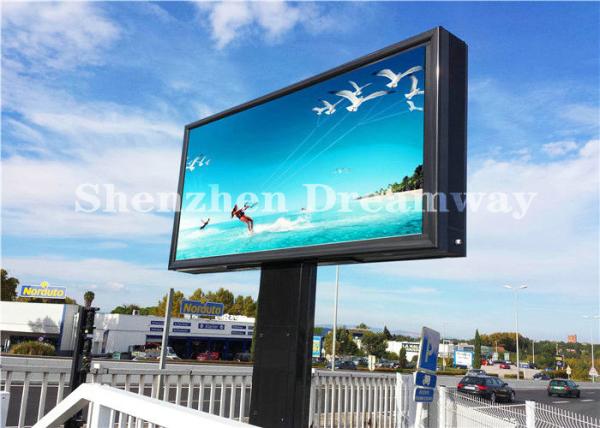 Buy cheap Waterproof Outdoor Fixed LED Display 6mm 6500 Nits High Definition Video Wall from wholesalers