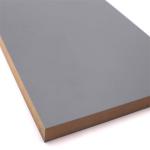 730kgs/cbm 1220×3050MM UV E0 Matte PET Laminated MDF Panels