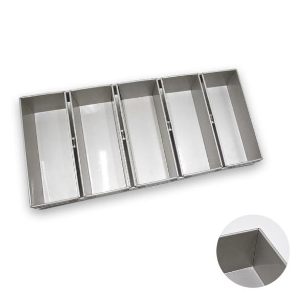 Buy cheap Rk Bakeware China-Chicago Metallic Silicone Glazed 5 Strap Bread Moulds Open Top from wholesalers