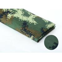 Buy cheap 100% Cotton Kakhi Hunting Camo Fabric , Twill Green Blue Camouflage Fabric product