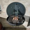 Buy cheap 800mm Wood Burning Fire Pit Carbon Steel Wall Mounted Hanging Barbecue Grill from wholesalers