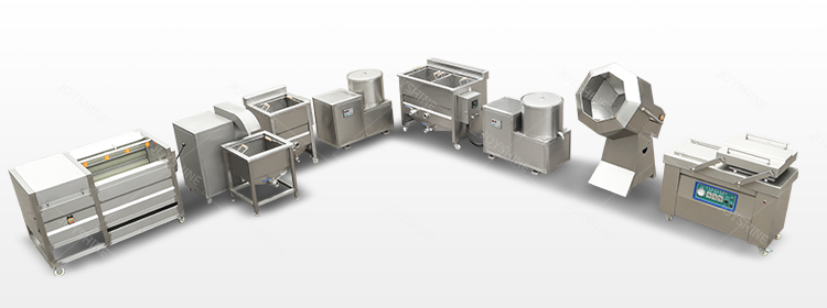 Mini Fried Taro Potato Fries Making Machine with Nuts and Raw Material