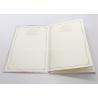 Buy cheap Refillable Red / White Scrapbook Album Memorial Themed Mini To Extra Large Wedding Guest Book from wholesalers