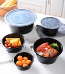 Leak Proof Plastic Food Storage Boxes Disposable Take Away Packaging