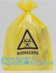 Biohazard clinical waste bag, Biodegradable Medical Waste biohazard Bag,