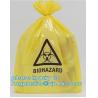 Buy cheap Medical Biohazard Waste Bags for Hosptial, PE Flat disposable biohazard garbage bag / waste bag / trash bag, bagplastics from wholesalers