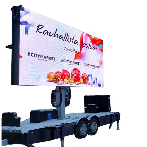 Buy cheap Outdoor Full Color Led Screen Display Billboard Trailer For Tourist Spot from wholesalers