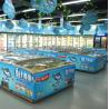 Buy cheap 1040L Top Four Sliding Glass Door Island Display Freezer / Horizontal Commercial Refrigerator from wholesalers