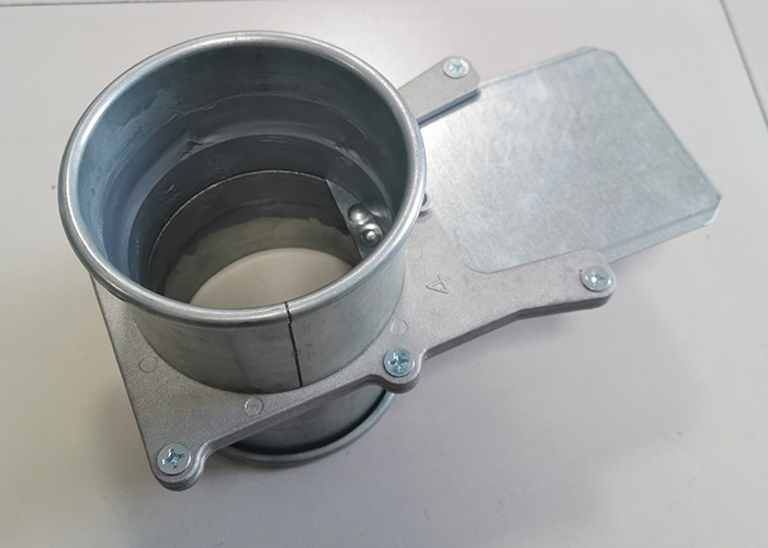 Size 4" Aluminum 100mm Dust Collection Blast Gate Damper For Vacuum