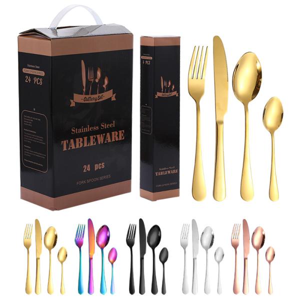 Buy cheap Mirror Polished Edges Stainless Steel Cutlery Set Knife Comfortable OEM from wholesalers